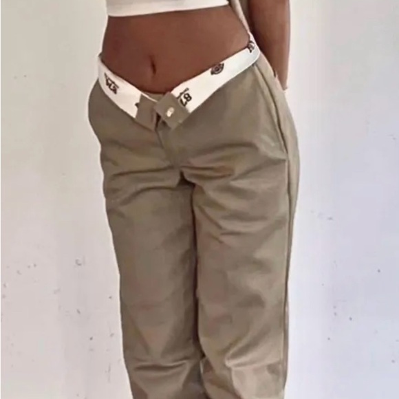 Dickies Khaki Beige 874 Unisex Work Pants NWT - Picture 2 of 8